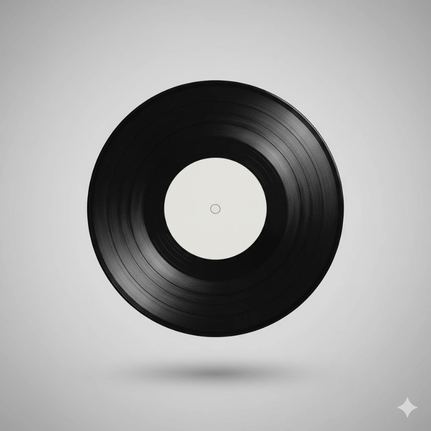12" Vinyl Record (Black)
